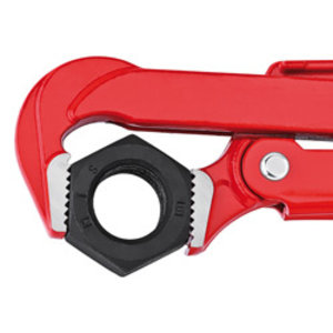 Knipex Knipex 83 10 015 Pijptang 90° - 420 mm - Ø60 mm - rood poedergecoat - 1