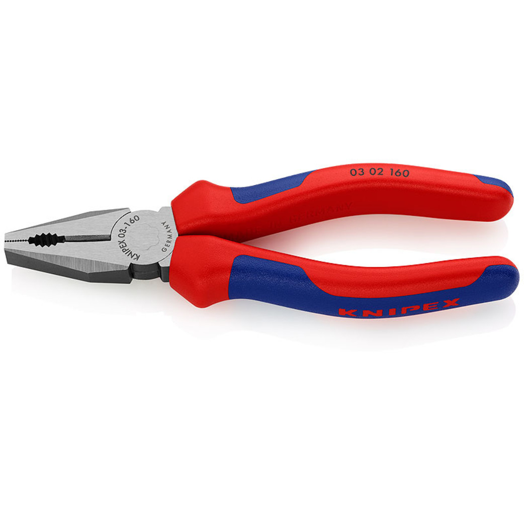 Knipex Knipex 03 02 200 Combinatietang - 200 mm - gepolijste kop