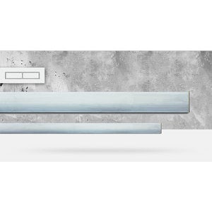 BMI BMI Afreilat - Strijklat - 1000 mm - 100x18 mm - 689100WL - 1