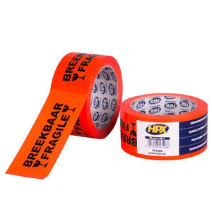 HPX tapes HPX VF5066 verpakkingstape breekbaar/ fragile - 50mm x 66 meter