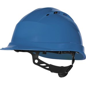 Delta Plus Delta Plus QUARTZUP4 Bouwhelm - werfhelm - geventileerd -  blauw - 0