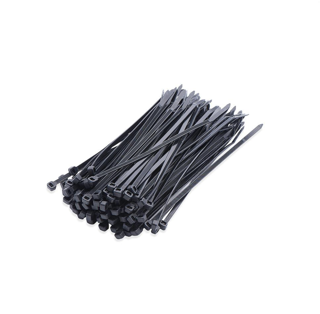 Dulimex Dulimex Kabelbinders - tyraps 3,6x292 mm - nylon 6.6 - zwart - 89295-36