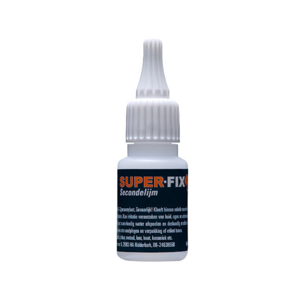 Super-Fix Super-Fix Secondelijm - 20 gram - transparant - 1601002