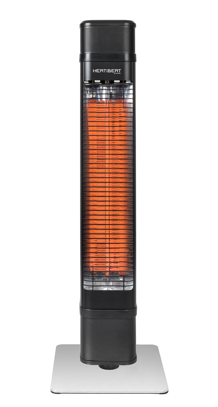 spreken salon wanhoop Eurom Terrasverwarmer Heat and Beat tower - bluetooth speaker - 2200 W -  Hevutools.nl