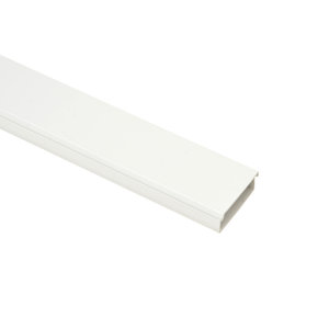 Tack Tack Snoergoot met plakrand - 35x15 mm - 2 meter - wit - 0