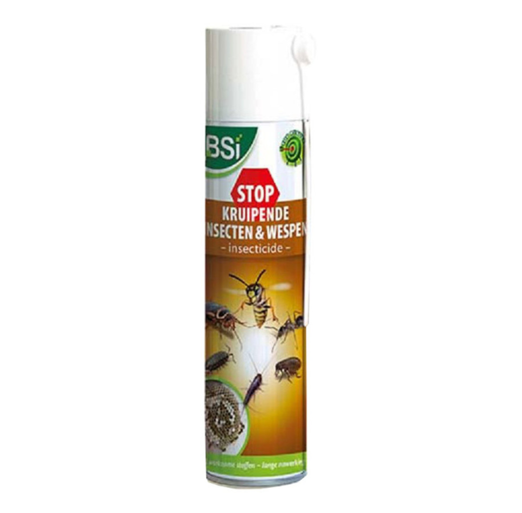 BSI Home & Garden care BSI Stop kruipende insecten en wespen spray - 400 ml - 64316
