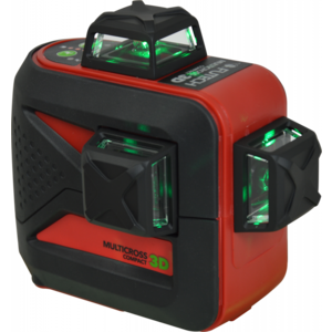 Futech Futech MC3D compact kruislijnlaser met statief & handontvanger - groen - 040.03D-P - 1