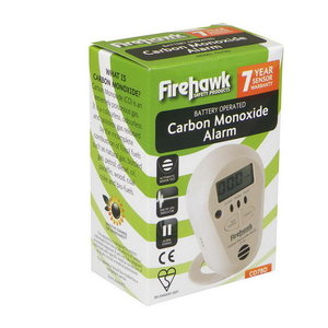 Firehawk Firehawk CO7BD Koolmonoxide melder met display - 3 Volt - 1