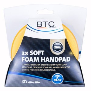 BTC BTC line Soft foam handpads - 100x30 mm - 2 stuks  - 3000016 - 0