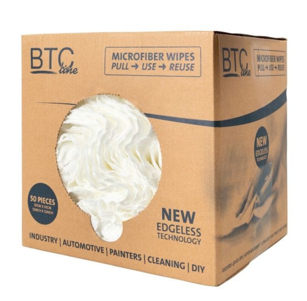 BTC BTC line Microfiber wipes - box á 50 stuks - 3000023