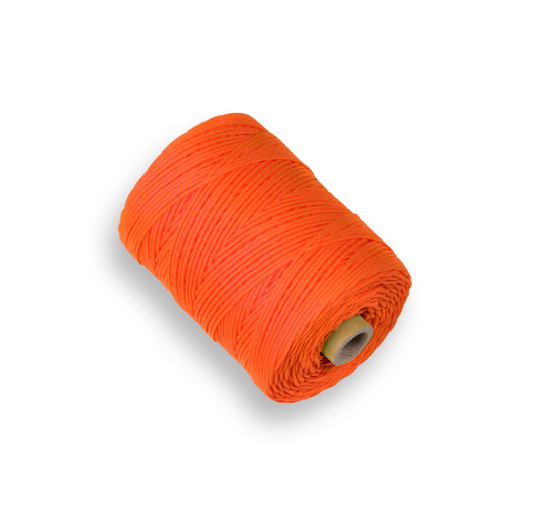 Labora Labora Uitzetkoord nylon - 200 meter x 1,5 mm - flurr oranje - 961015