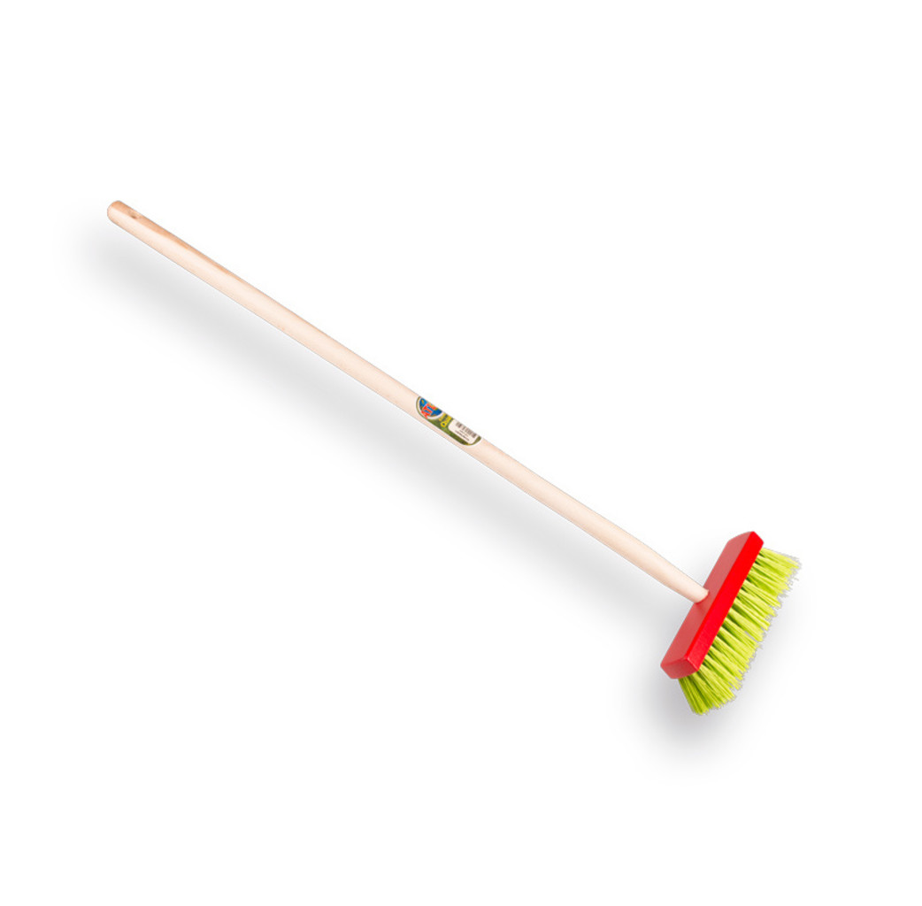 Hevu tools Kinderbezem PPN rood met 75 cm essen steel - 1470750