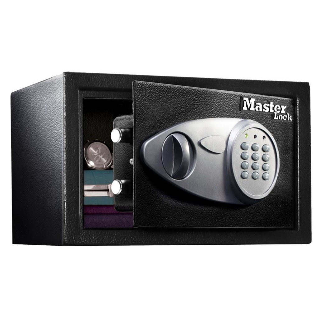 MasterLock Masterlock X055ML medium kluis met digitale combinatieslot - zwart