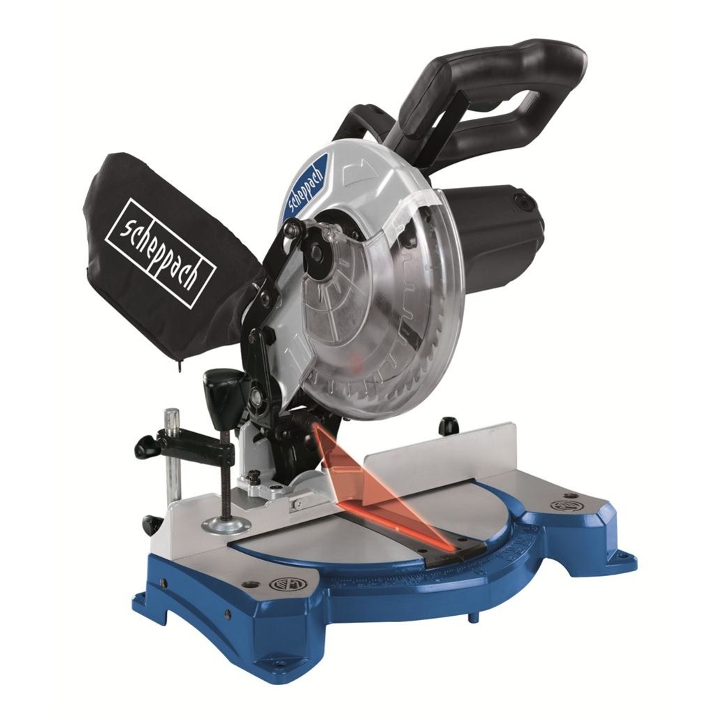 Scheppach HM80L Afkortzaag - 1500W - - 3901105915 - Hevutools.nl