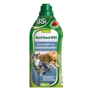 BSI Home & Garden care BSI Kat & hond-weg - afweermiddel - strooikorrels - 600 gram - 50628