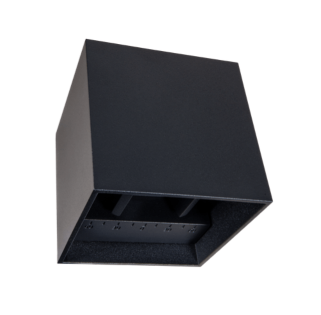 Beperkt Gelukkig Dageraad Tronix Wandlamp Cube dimbaar - 6W - 10x10x10 cm - 2700K - zwart - 149- -  Hevutools.nl