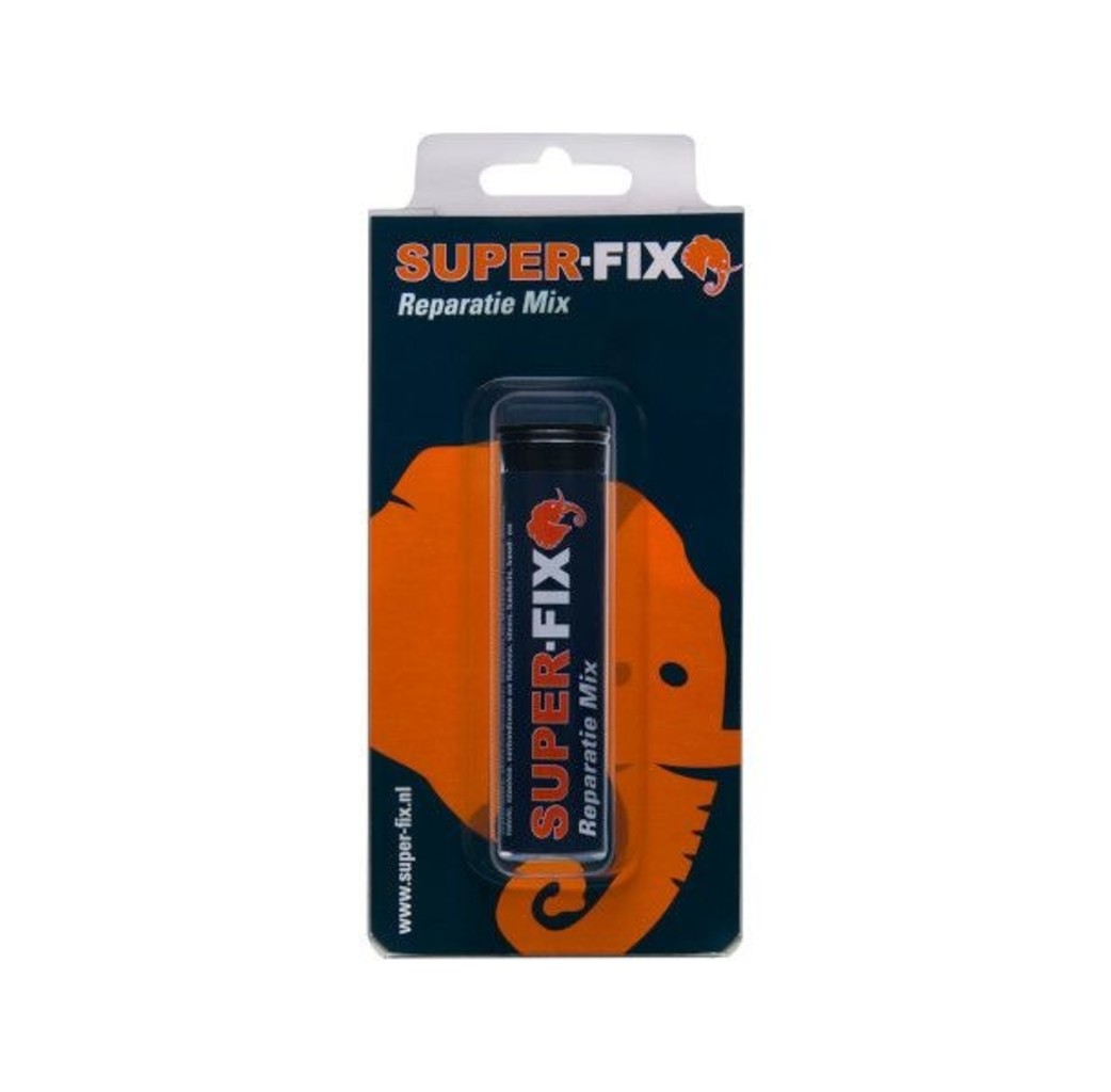 Super-Fix Super-Fix Reparatie mix - 56 gram - donkergrijs - 1603001BL