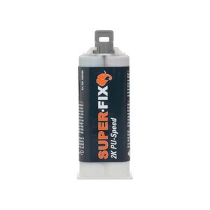 Super-Fix Super-Fix PU speed lijm - 50 ml - zwart - 1601005