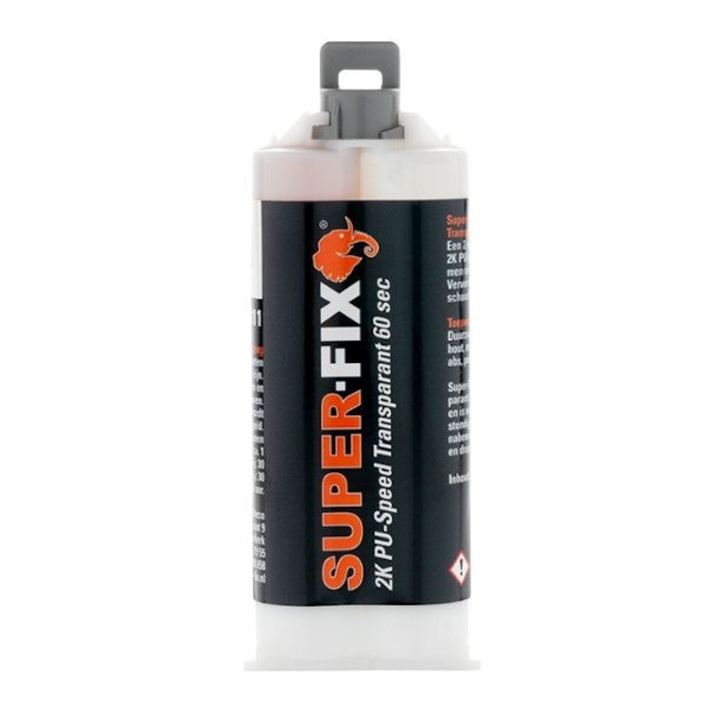 Super-Fix Super-Fix PU speed lijm - 50 ml - transparant - 1601011