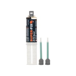 Super-Fix Super-Fix PU speed lijm - 25 ml - zwart - 1601007BL - 1