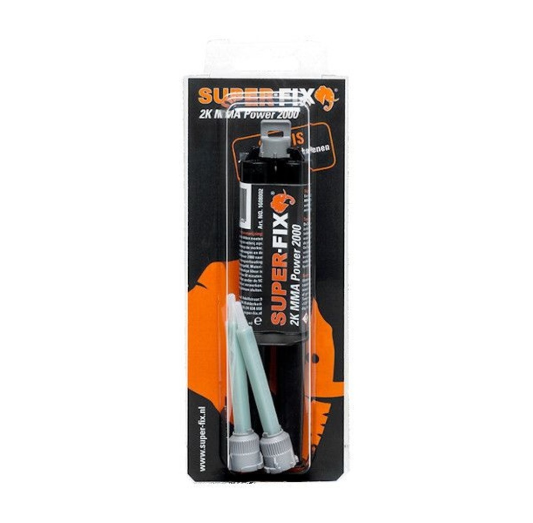 Super-Fix Super-Fix 2K MMA power 2000 lijm blister - 25 ml - 1608002BL