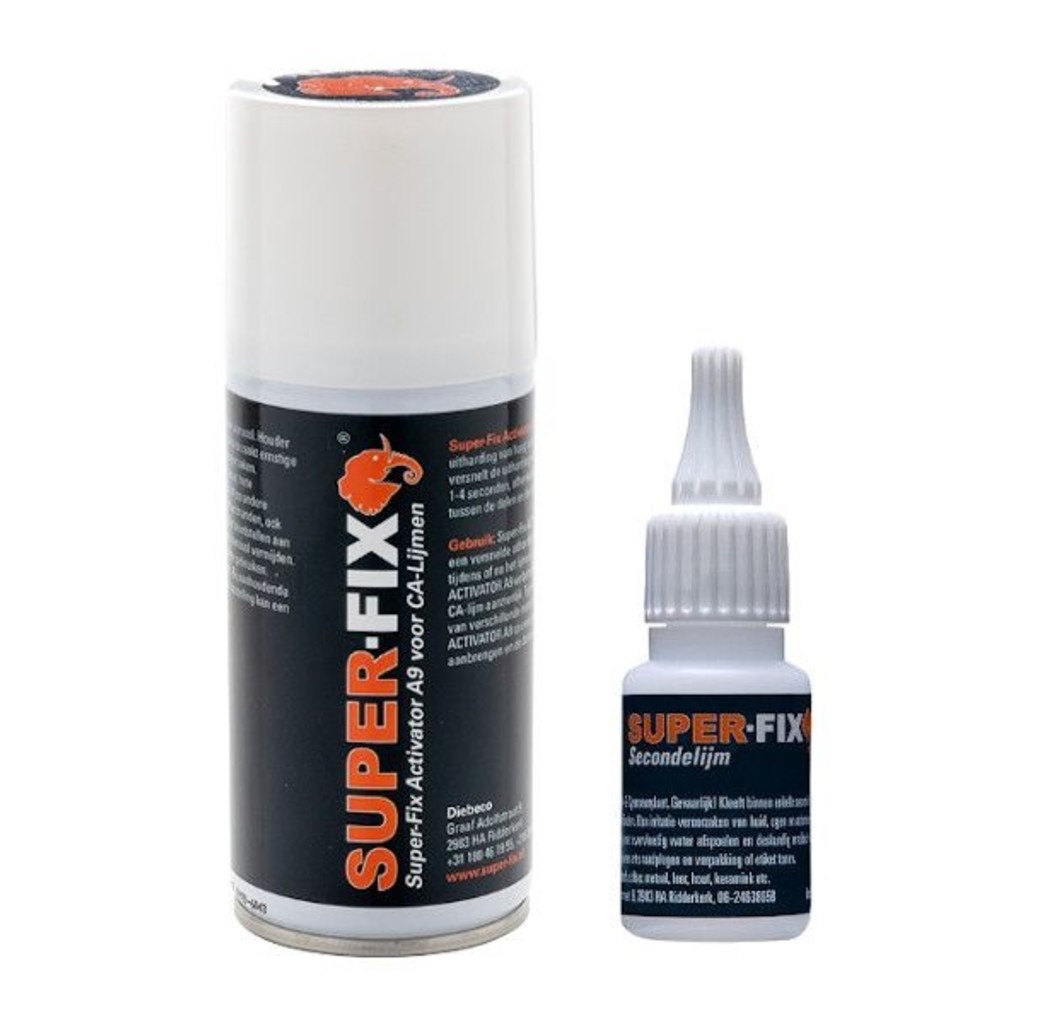 Super-Fix Activator A9 20 gram lijm - 150 ml - 1601012 - Hevutools.nl