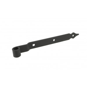 Gebr. Bodegraven GB heng - 300x30x5 - pen Ø16 - rustica vlakwerk - staal zwart epoxy - 17343815 - 0