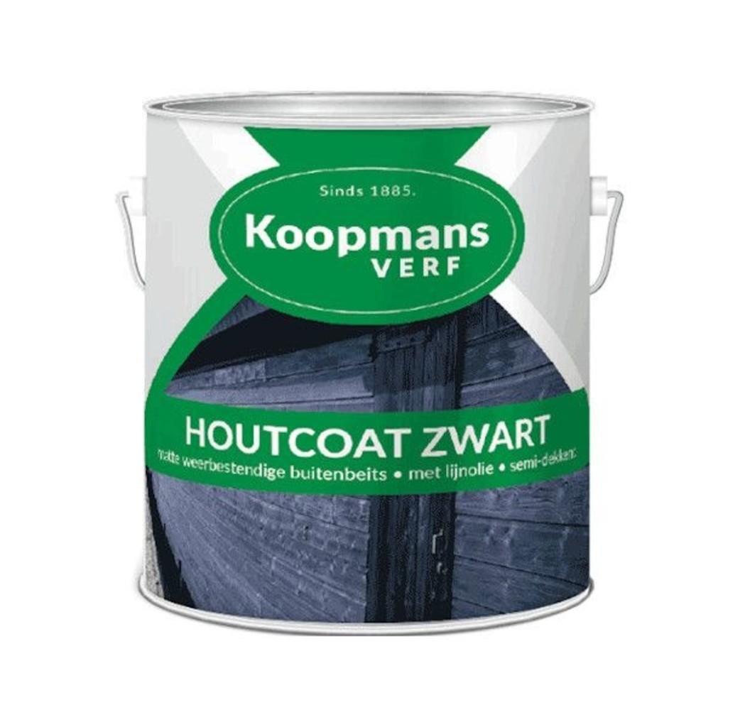 Koopmans Koopmans Houtcoat zwart - 2,5 Liter - 9003019