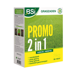 BSI Home & Garden care BSI Graszaad 2 in 1 - aanleg / herstel - 3 kg - 64423 - 0