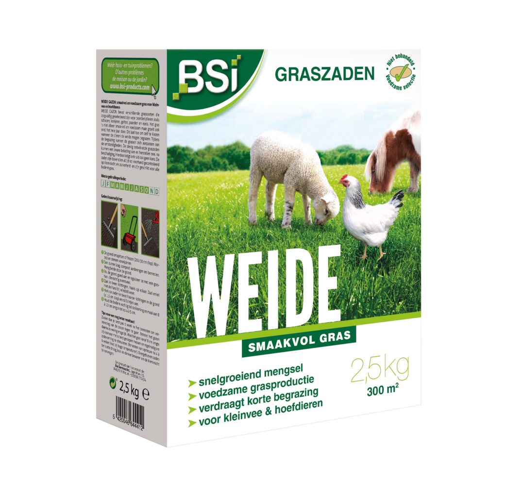 BSI Home & Garden care BSI Graszaad weide - smaakvol gras - 2,5kg - 64441