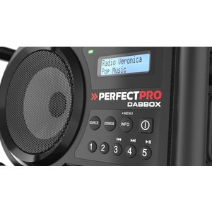 PerfectPro PerfectPro DABBOX bouwradio - DAB+, Bluetooth - DBX3 - 5