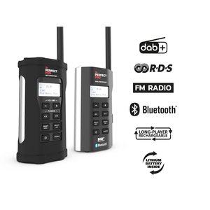 PerfectPro PerfectPro Soloworker bouwradio - DAB+, Bluetooth - SWBT2 - 7