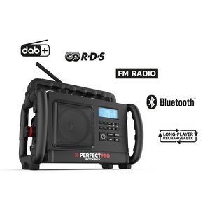 PerfectPro PerfectPro ROCKBOX bouwradio - DAB+, Bluetooth - RBX3 - 6