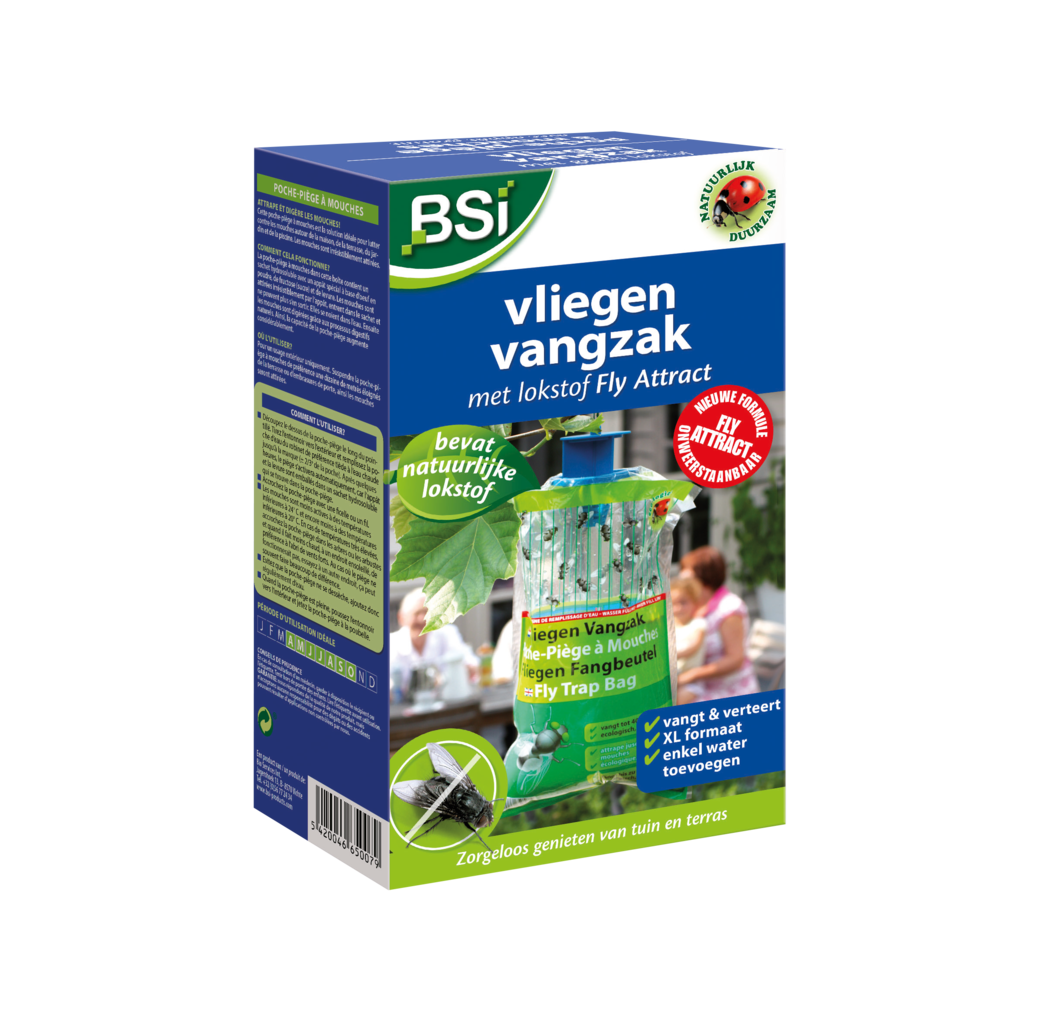 BSI Home & Garden care BSI Fly attract Vliegenvangzak met lokstof - 50079