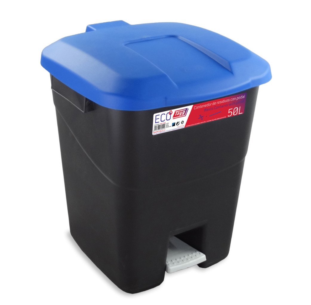 Tayg Tayg Afvalcontainer met voetpedaal - 50 liter - 430022