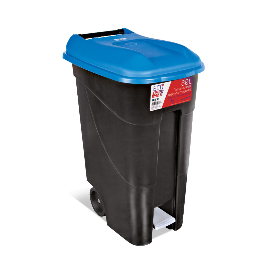 Tayg Tayg Afvalcontainer met voetpedaal - 80 liter - 433023