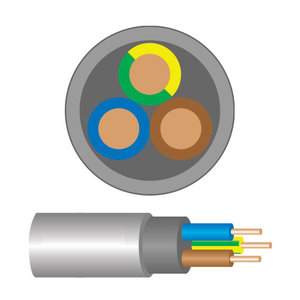 Hevu tools Stroomkabel neopreen 3x1,5 mm² - H07RN-F - 100 meter - 1