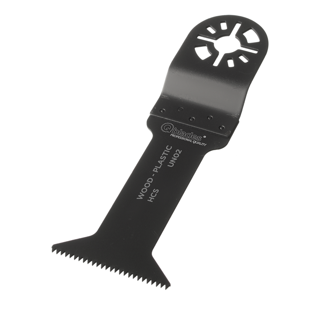 Qblades Qblades UN02 zaagblad multitool - 44x78 mm - HCS - universeel