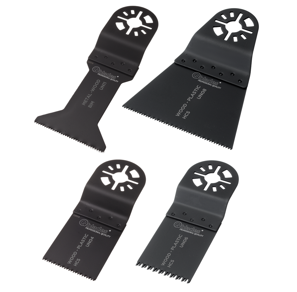 Qblades Qblades UN92 zaagblad set multitool - hout/metaal - universeel