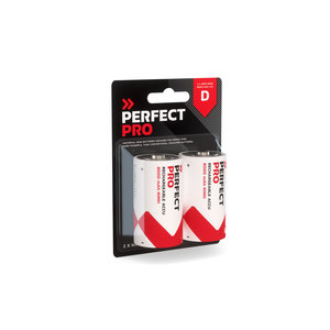 PerfectPro PerfectPro NIMH D batterijen 1,2V-8,0 Ah - 2 stuks - B-D2 - 1