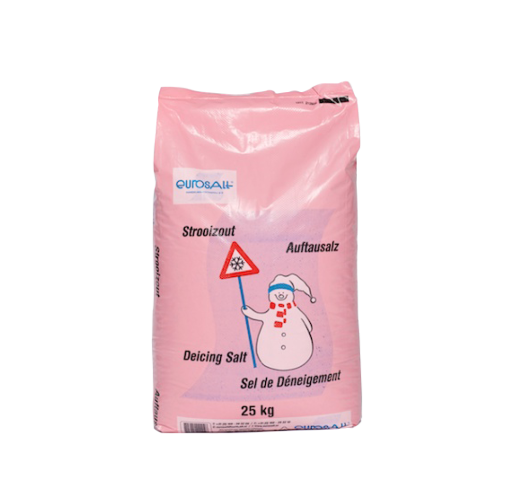 Eurosalt Eurosalt Strooizout - wegenzout - korrel 0,16 - 3 mm - 25 kg