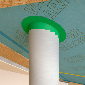 HPX tapes HPX Airtight flex Flexibele PE tape - 60 mm x 25 meter - groen - IS6025 - 3
