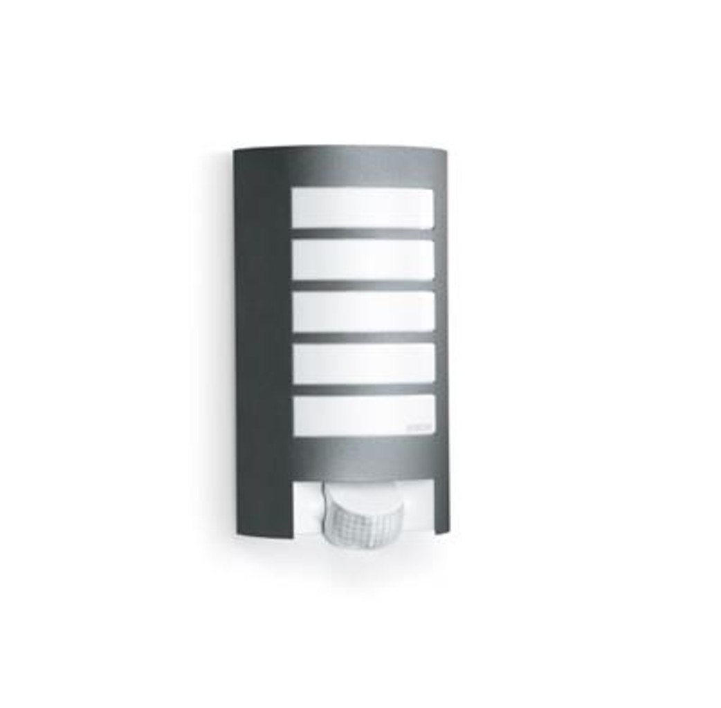 opschorten cement zuiverheid Steinel L 12 LED design buitenlamp met sensor - antraciet - 657819 -  Hevutools.nl