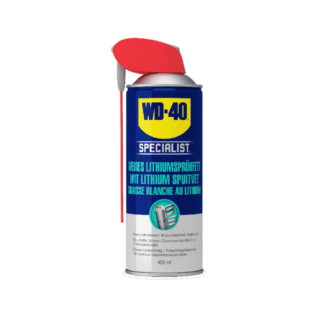 WD-40 WD-40 Specialist Wit lithium spuitvet - smart straw - 400 ml