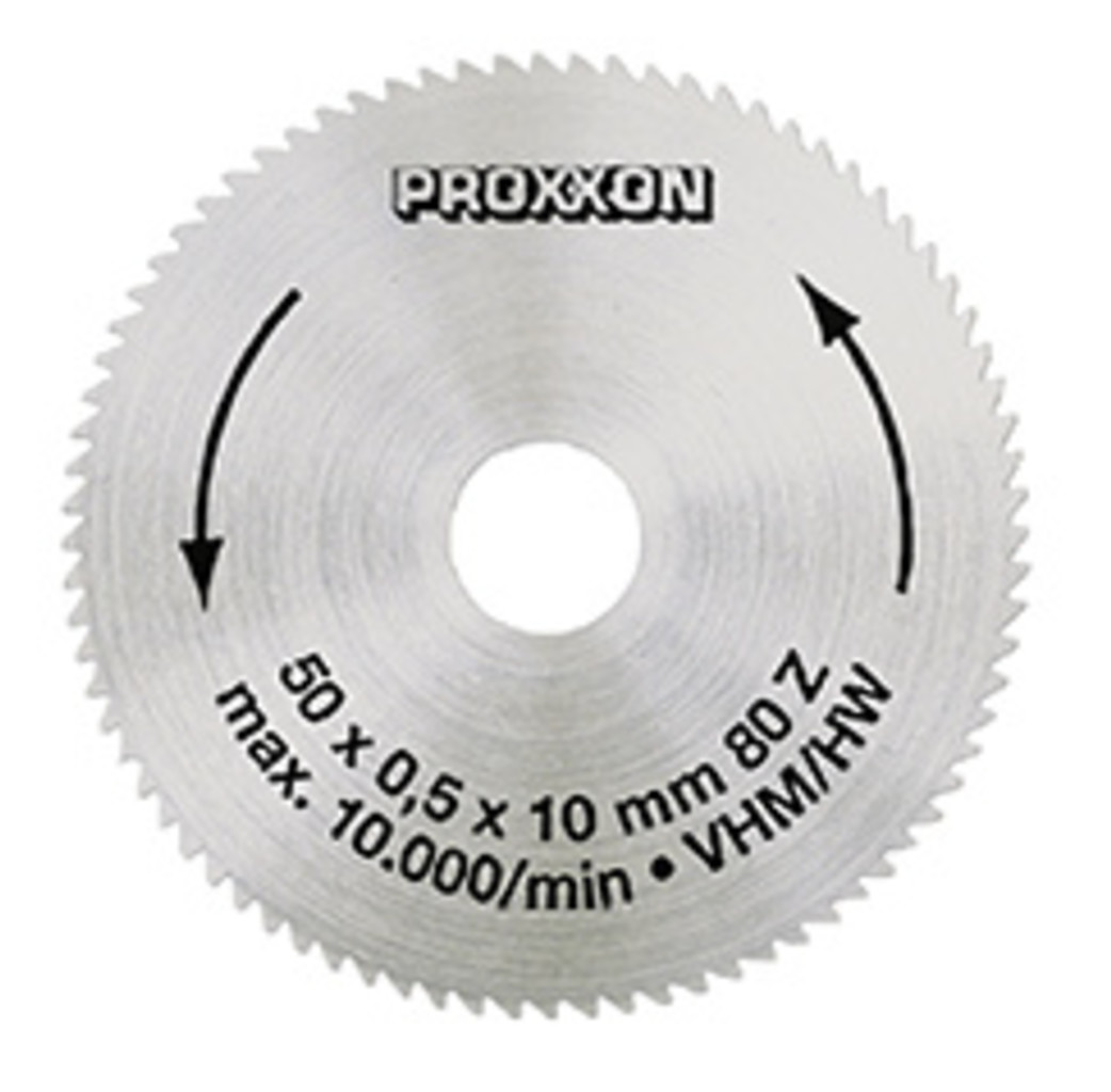 Proxxon Micromot Proxxon HM Cirkelzaagblad voor KS 230 - Ø50 mm, 80T - 28 011