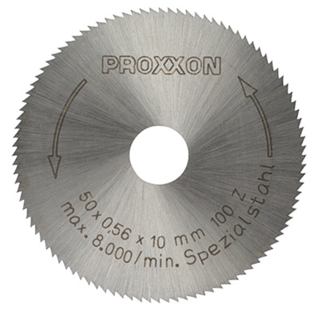 Proxxon Micromot Proxxon HSS Cirkelzaagblad voor KS 230 - Ø50 mm, 100T - 28 020