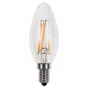 Glow Glow LED Filament kaars - 4W-40W - E14 - 2700K G35 470LM - niet dimbaar