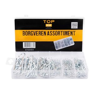 Topgear Topgear Borgveren assortiment - 150-delig - 0