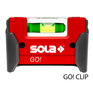 Sola Sola GO! CLIP mini waterpas - 75x21x42 mm - 01620201 - 0