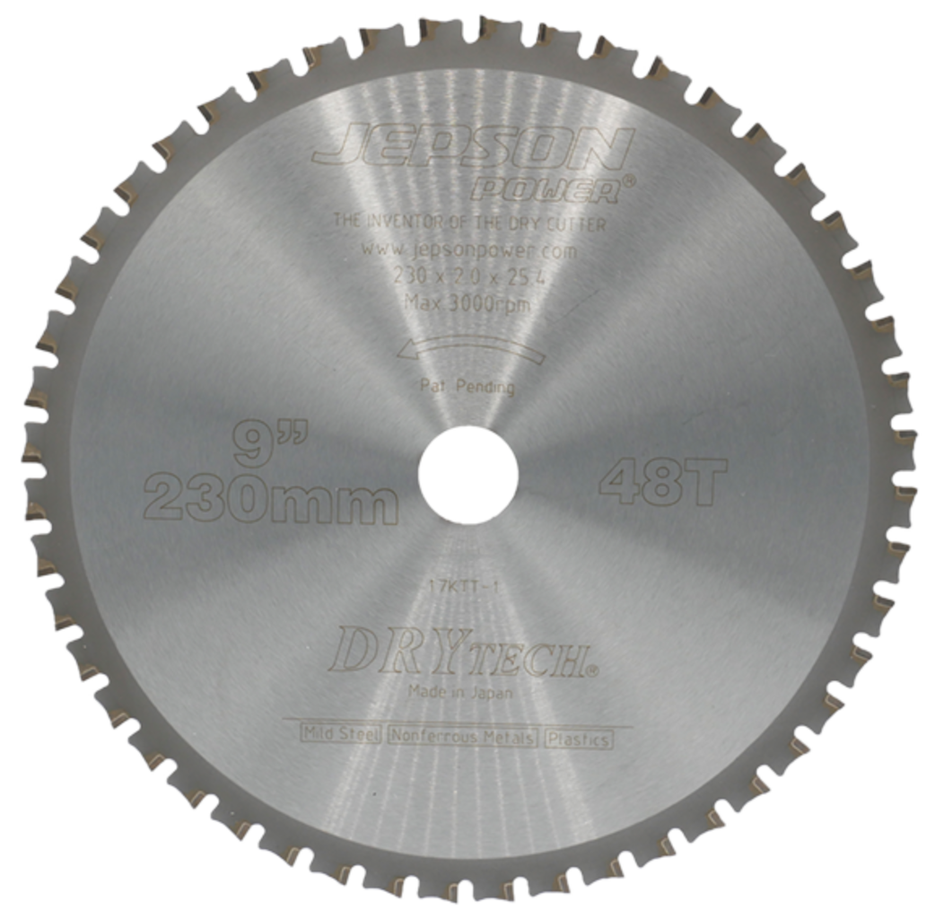 Jepson Power Jepson HM zaagblad - staal - Ø230x2.0x25.4 mm, 48T - 72123048